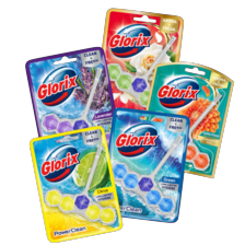 Alle Glorix toiletblokken